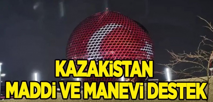 Kazakistan'dan maddi ve manevi inanılmaz destek! Türkiye'ye depremzedeler için çadır evi geliyor!