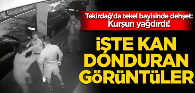 Öte yandan yaralanan O.G. için ambulansı arayan komşu esnaf A.D.'nin kafasına öfkeli şahıslar tarafından içki şişesi vuruldu.